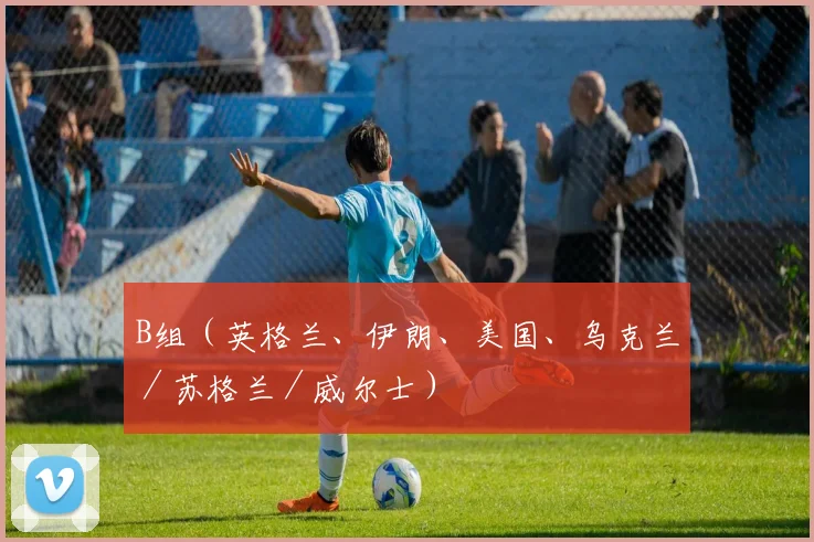 B组（英格兰、伊朗、美国、乌克兰／苏格兰／威尔士）
